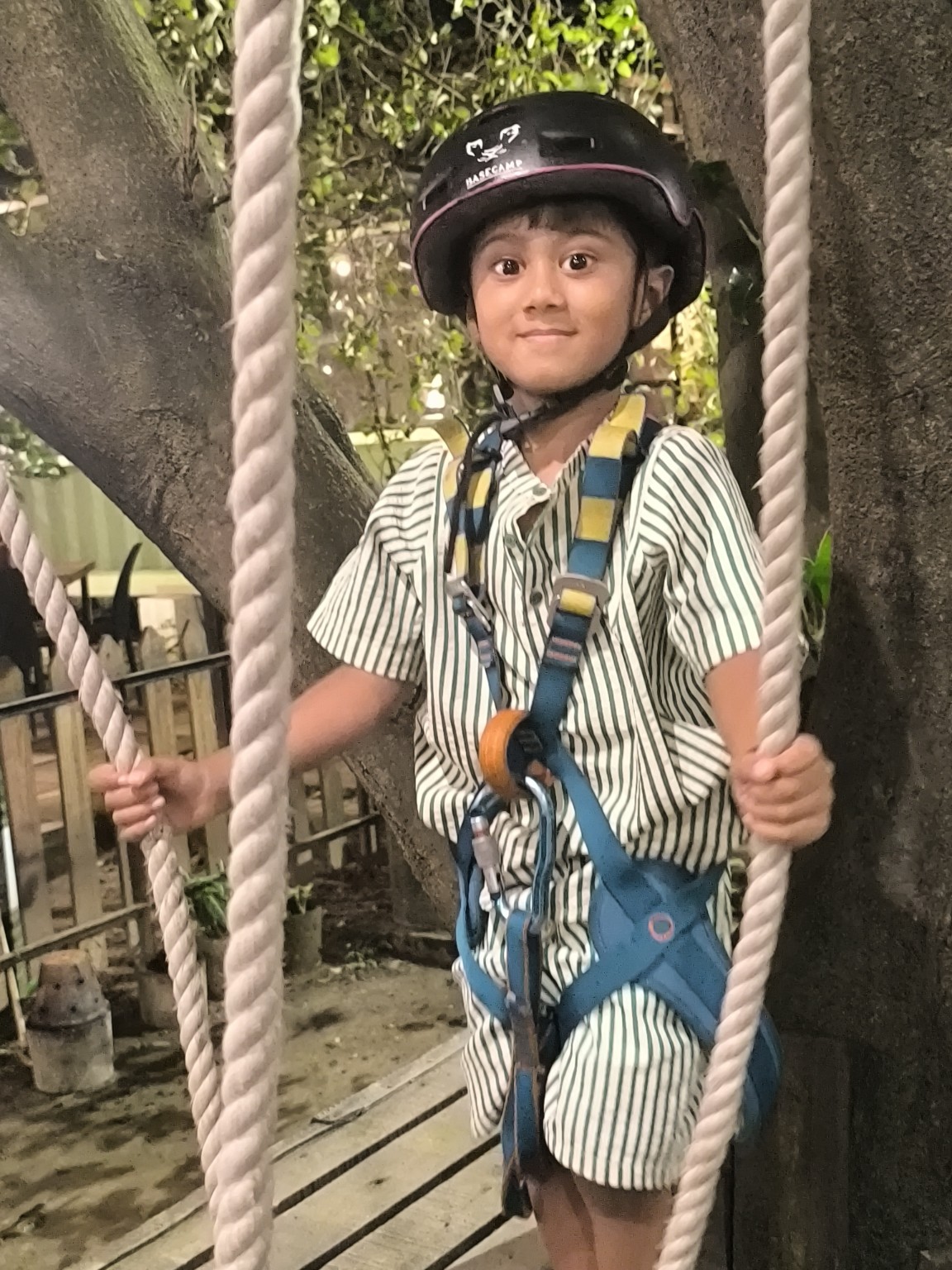 Kazi Mohammad Ramin enjoying an outdoor adventure